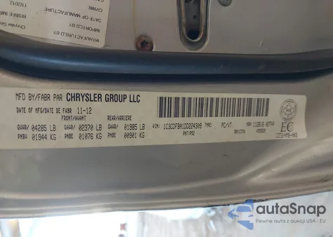 2013 Dodge Dart Sxt/Rallye z USA, uszkodzony, nr VIN 1C3CDFBA1DD224309